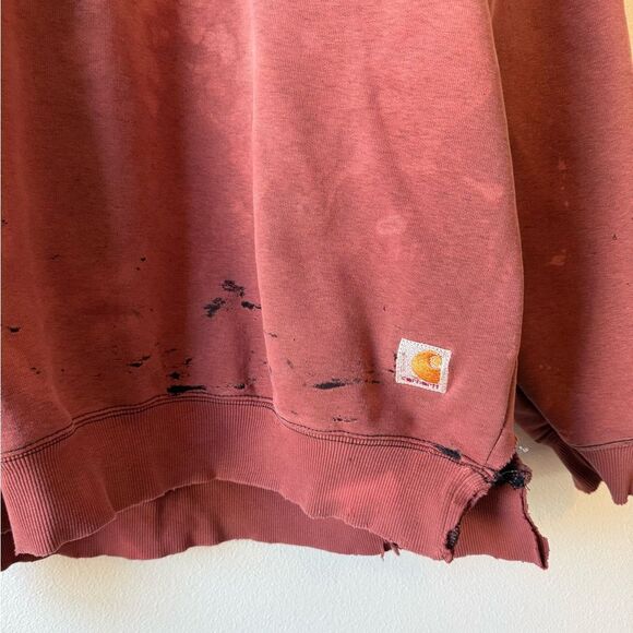Vintage Carhartt Distressed Sweatshirt - Picture 3 of 5